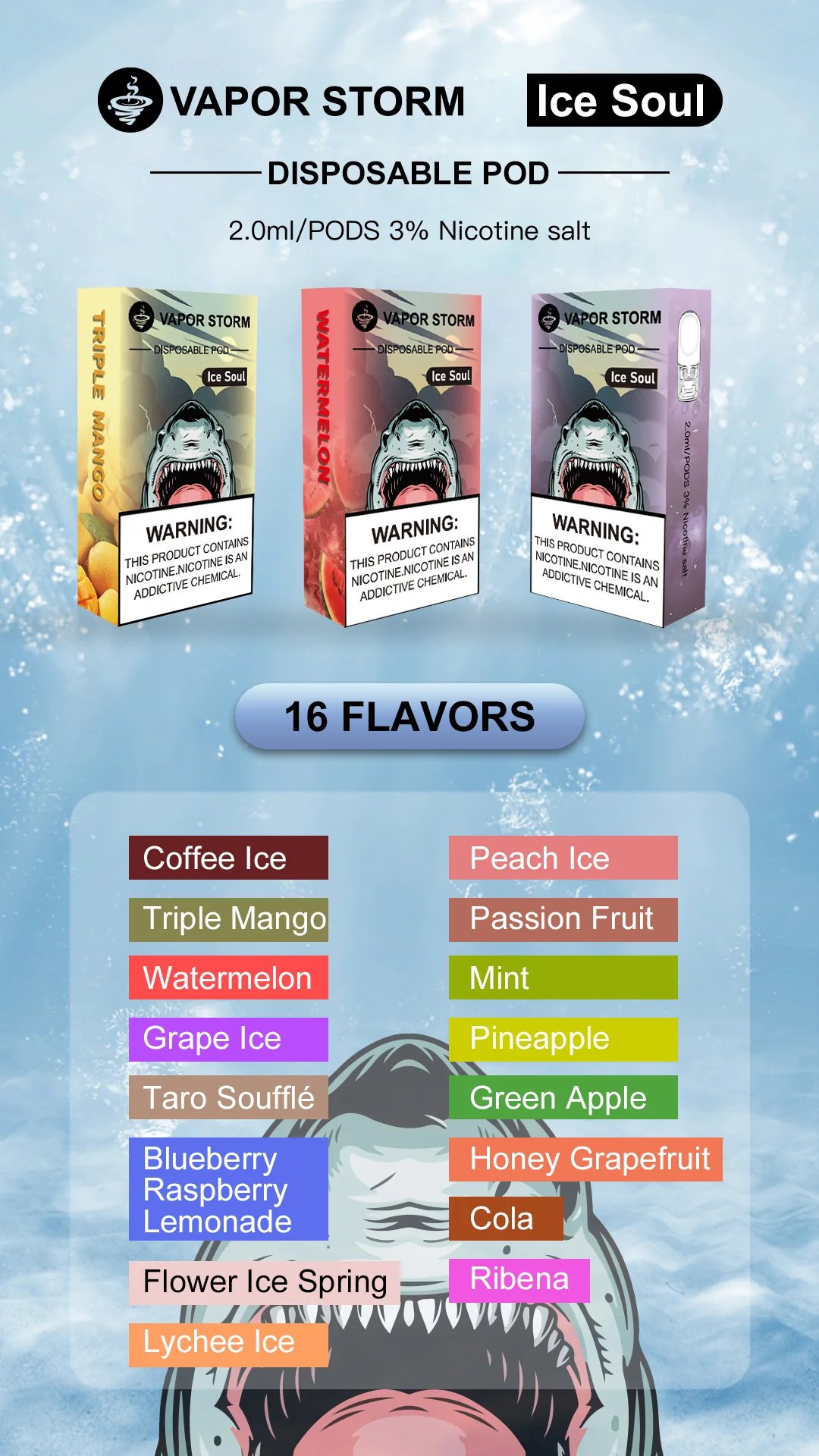 【買6送主機】VAPOR STORM風暴五代通用彈 地表最強回饋組合 2ml 霸王級容量超越原廠 3% 紮實解癮配方 極致密封結構告別滲漏噩夢 台灣現貨:圖片 3