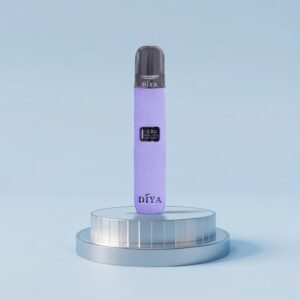 【叮啞 DIYA】一代皮革通用主機 搭載 10W 強勁模式 瞬時爆發濃郁飽滿的震撼層次 LED 動態螢幕監控核心數據 全面兼容各款一代煙彈 台灣現貨