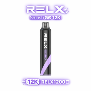 【解癮天花板】RELX Smash Go 12000 抽 400mAh 閃充不斷電、穩壓技術始終如一 5% 強勁擊喉感、一秒上頭極致滿足 15ml 爆爽大油量 台灣現貨