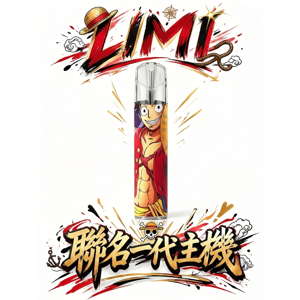 【夢幻聯動】Limi 幻彩卡通一代主機 草莓熊 & 魯夫雙款視覺 炫彩發光霧化特效 高效 Type-C 瞬充 台灣現貨秒發