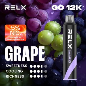 【解癮天花板】RELX Smash Go 12000 抽 400mAh 閃充不斷電、穩壓技術始終如一 5% 強勁擊喉感、一秒上頭極致滿足 15ml 爆爽大油量 台灣現貨