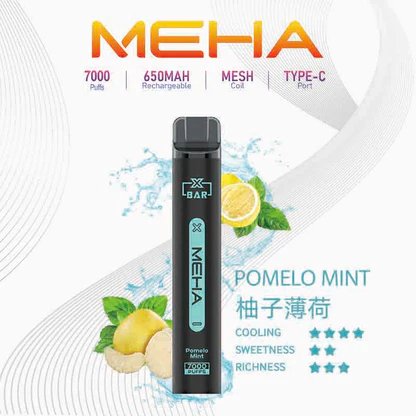 【MEHA 魅嗨】小黑條 7000 抽 搭載極強冰爽黑科技 3% 黃金比例綻放醇厚果韻 內建 650mAh 澎湃電力核心 台灣現貨:圖片 11