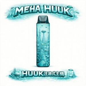 【27W 暴力輸出】MEHA HUUK 注油主機 精準捕捉每一滴煙油精華 每一口都紮實飽滿 Type-C 疾速快充免等待 1350mAh 電量怪獸 台灣現貨秒發