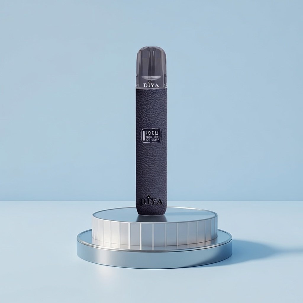 【叮啞 DIYA】一代皮革通用主機 搭載 10W 強勁模式 瞬時爆發濃郁飽滿的震撼層次 LED 動態螢幕監控核心數據 全面兼容各款一代煙彈 台灣現貨:圖片 4