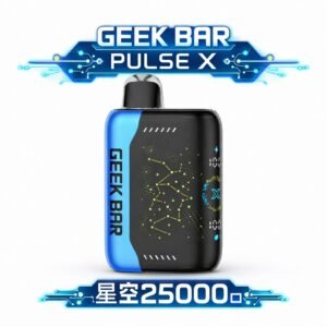【25000 抽·星空旗艦】GEEK BAR Pulse X 首創 3D 弧面工藝美學、握感細膩不沾指紋 50mg 強效尼古丁鹽 極致爆發力 台灣現貨 特惠購買5贈1